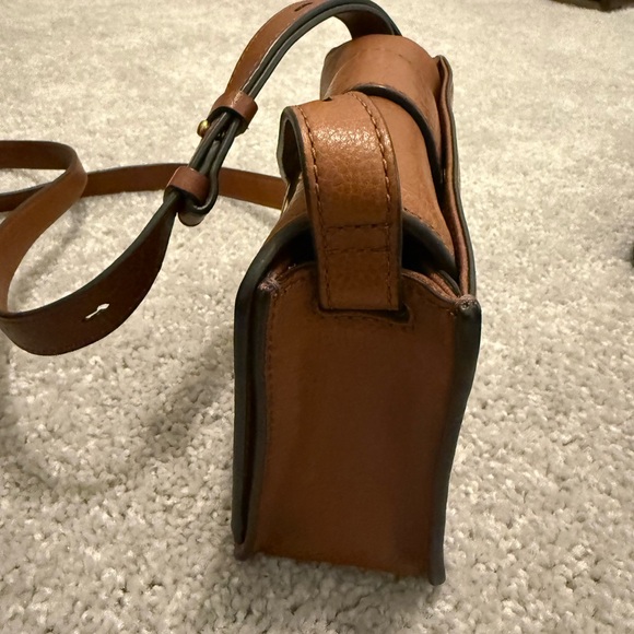 Fossil Brown Leather Crossbody Bag - Picture 4 of 5